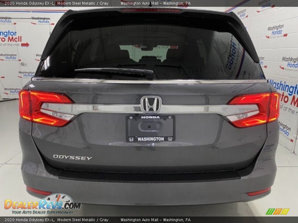 2020 Honda Odyssey EX-L Modern Steel Metallic / Gray Photo #7