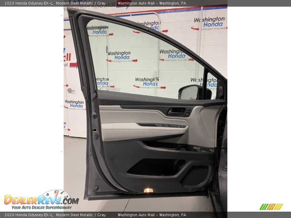 2020 Honda Odyssey EX-L Modern Steel Metallic / Gray Photo #10