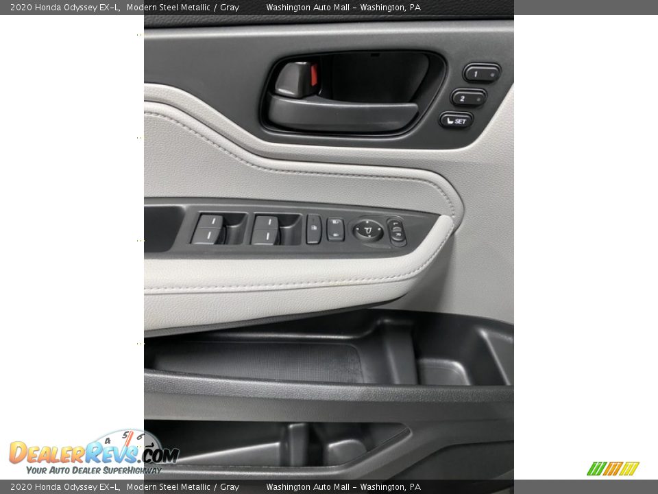 2020 Honda Odyssey EX-L Modern Steel Metallic / Gray Photo #11