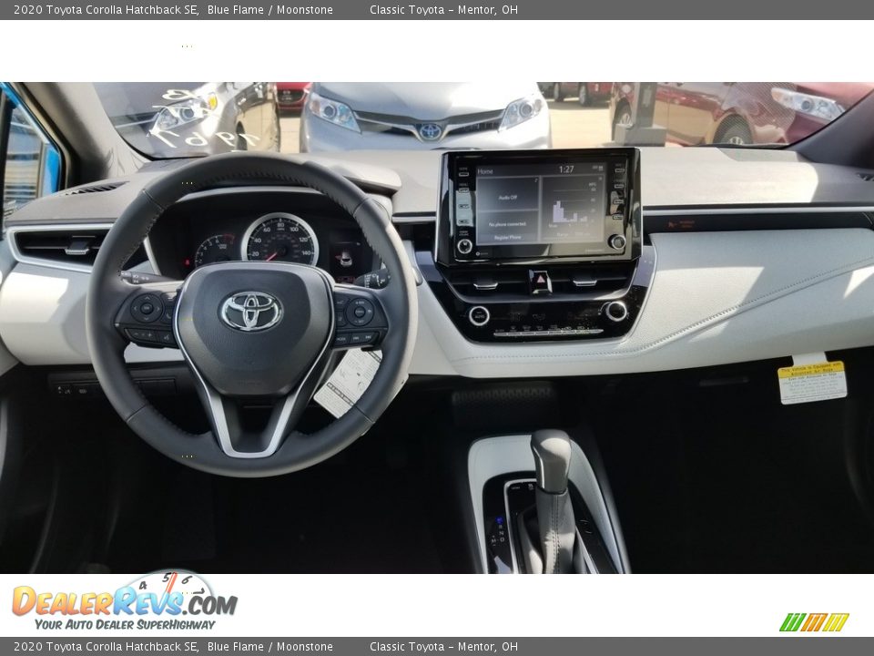 2020 Toyota Corolla Hatchback SE Blue Flame / Moonstone Photo #4