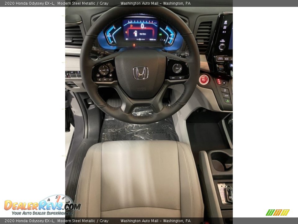 2020 Honda Odyssey EX-L Modern Steel Metallic / Gray Photo #13