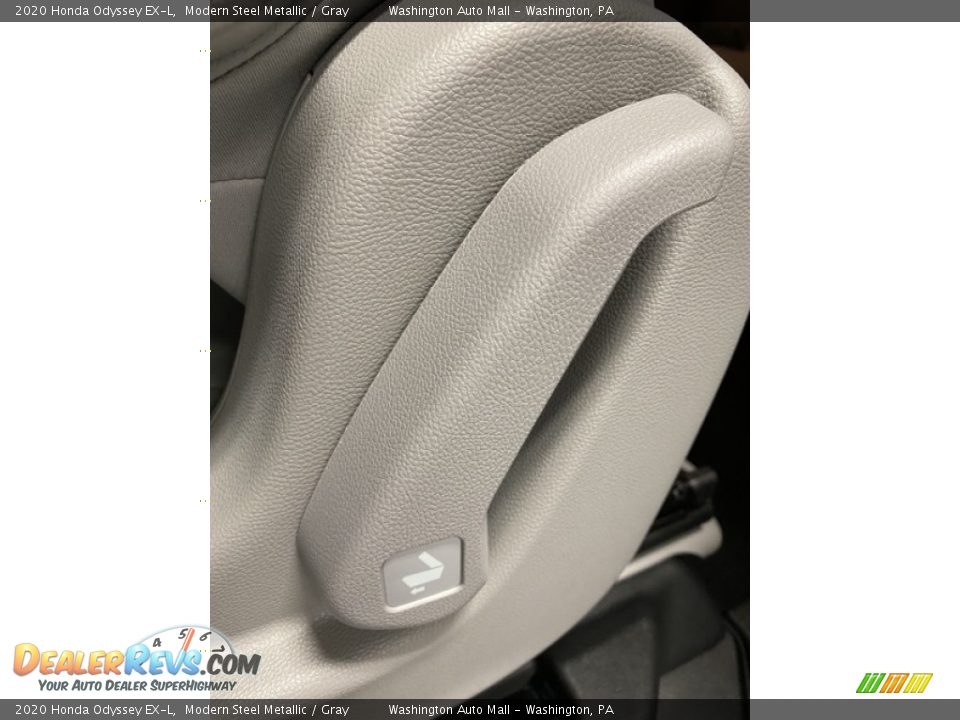 2020 Honda Odyssey EX-L Modern Steel Metallic / Gray Photo #19