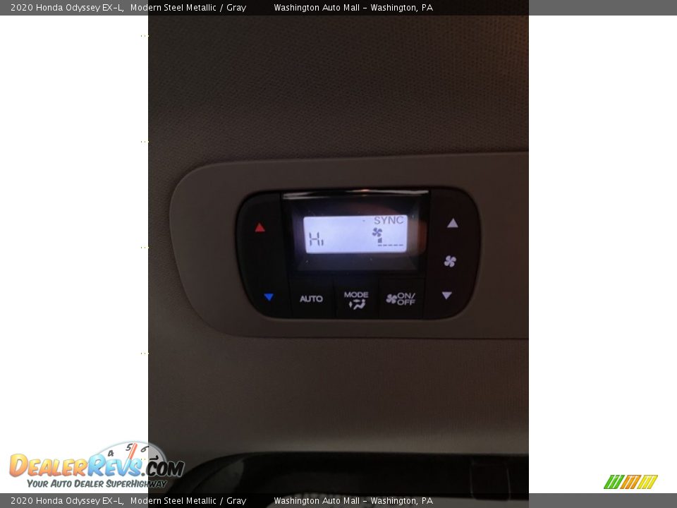 2020 Honda Odyssey EX-L Modern Steel Metallic / Gray Photo #21