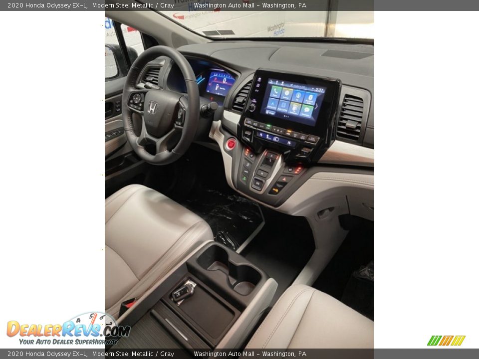 2020 Honda Odyssey EX-L Modern Steel Metallic / Gray Photo #25