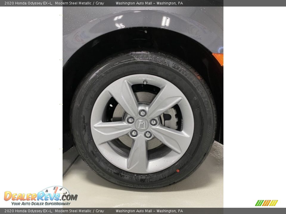 2020 Honda Odyssey EX-L Modern Steel Metallic / Gray Photo #27
