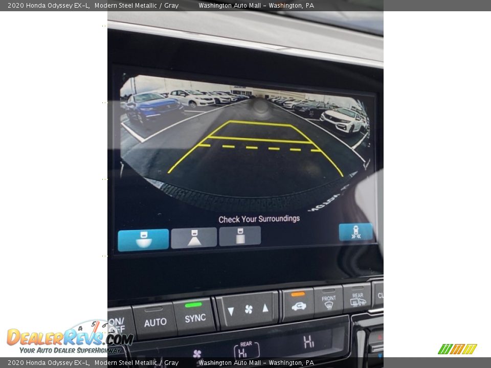 2020 Honda Odyssey EX-L Modern Steel Metallic / Gray Photo #30