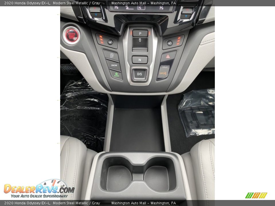 2020 Honda Odyssey EX-L Modern Steel Metallic / Gray Photo #31