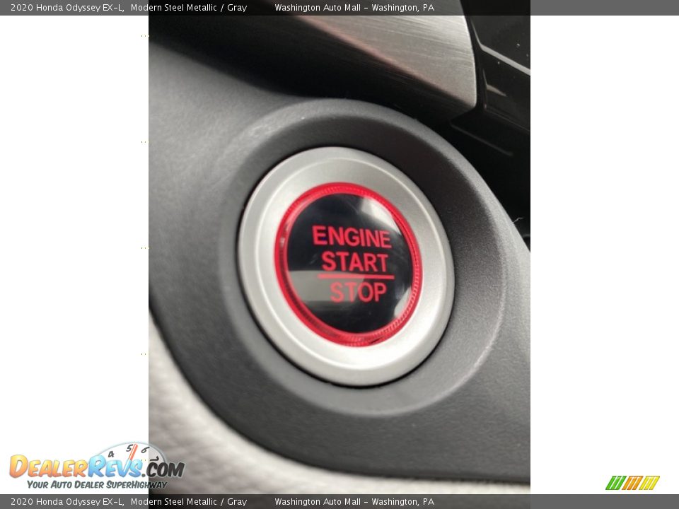 2020 Honda Odyssey EX-L Modern Steel Metallic / Gray Photo #33