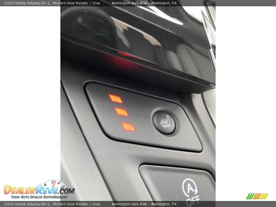 2020 Honda Odyssey EX-L Modern Steel Metallic / Gray Photo #34