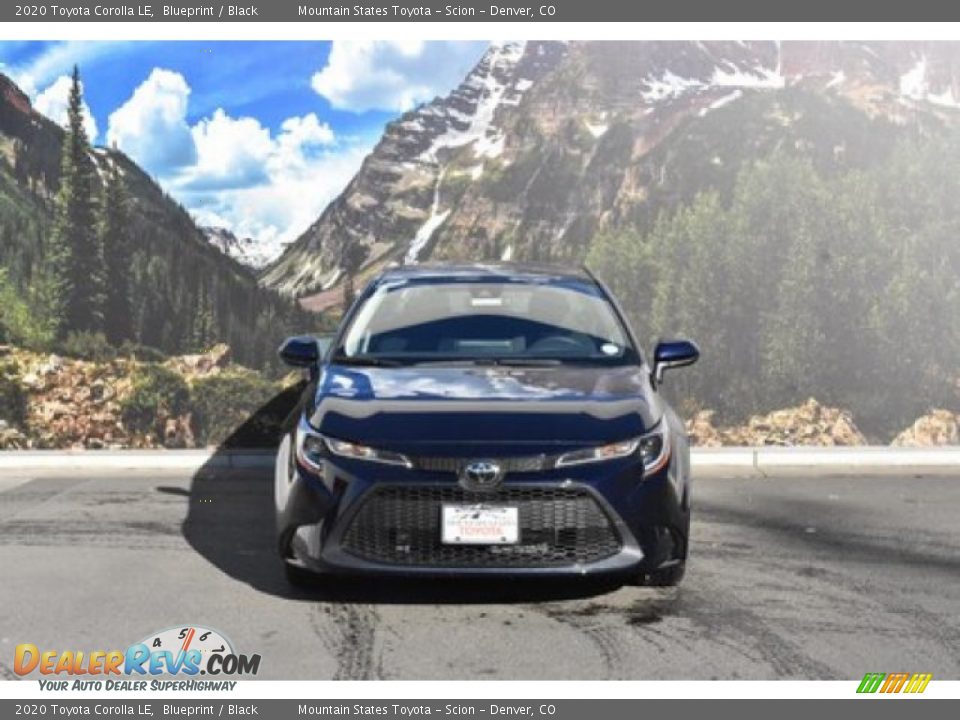 2020 Toyota Corolla LE Blueprint / Black Photo #2