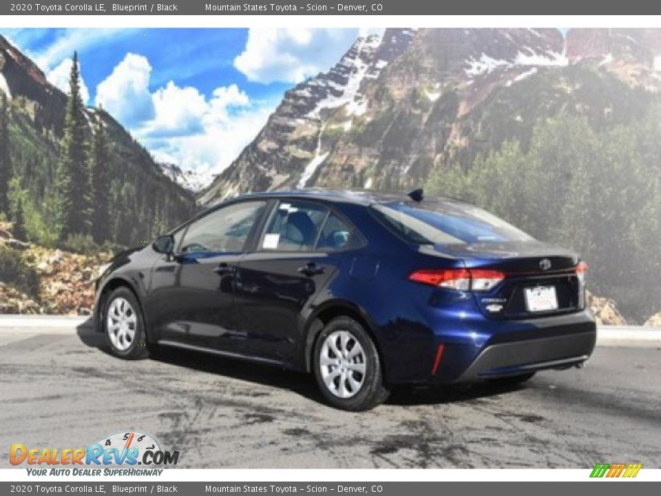 2020 Toyota Corolla LE Blueprint / Black Photo #3