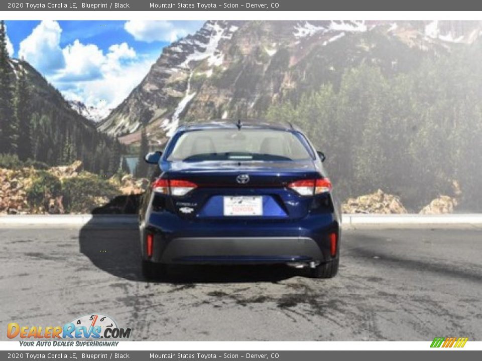 2020 Toyota Corolla LE Blueprint / Black Photo #4