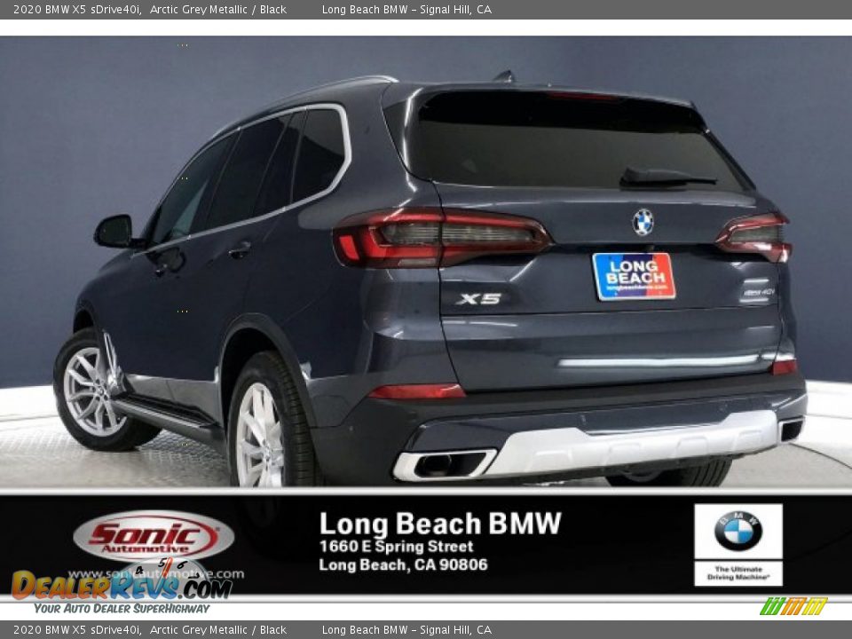 2020 BMW X5 sDrive40i Arctic Grey Metallic / Black Photo #2