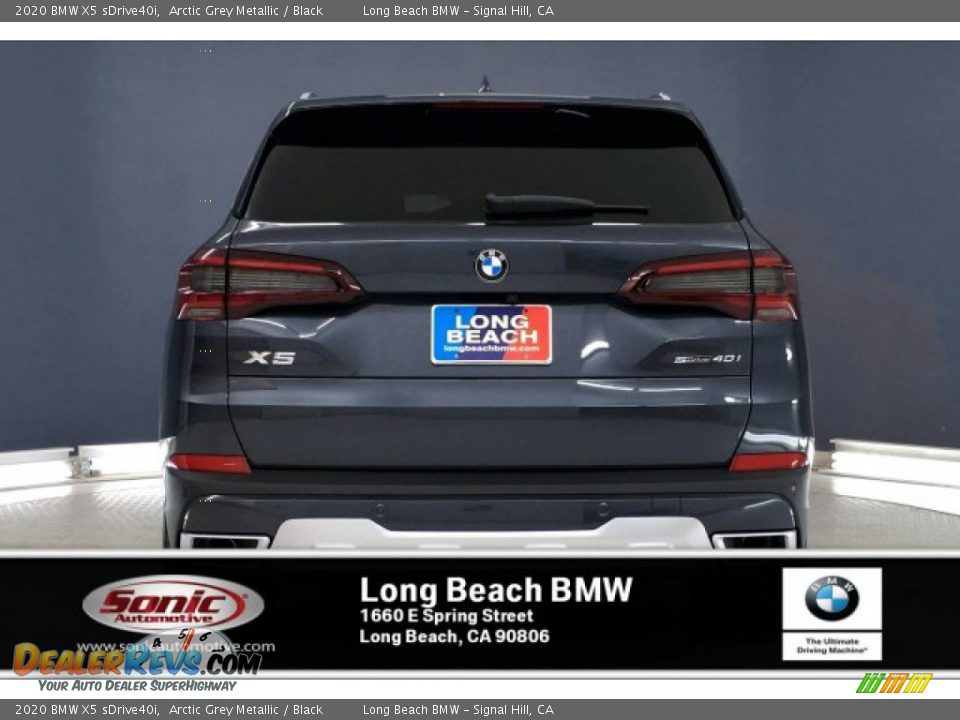 2020 BMW X5 sDrive40i Arctic Grey Metallic / Black Photo #3