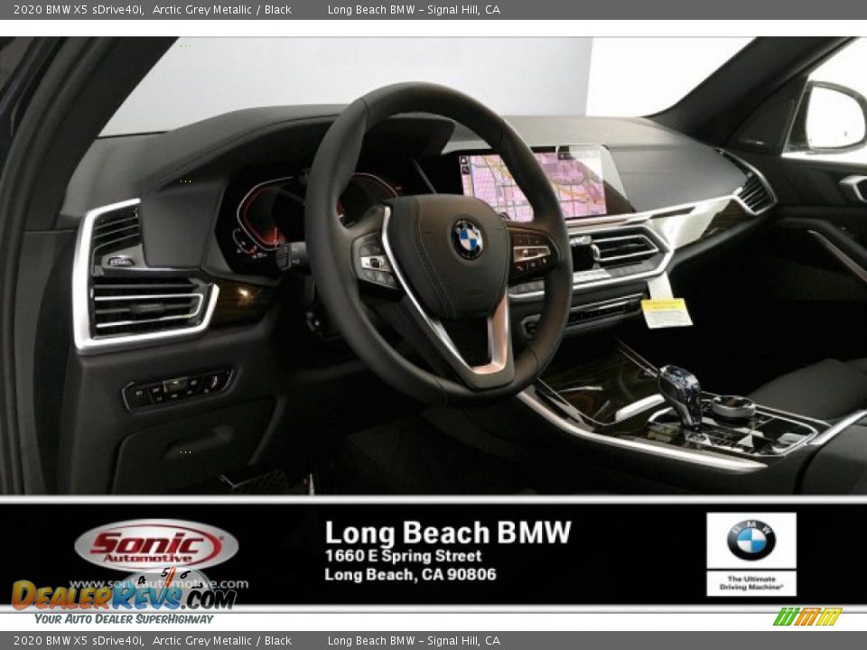 2020 BMW X5 sDrive40i Arctic Grey Metallic / Black Photo #4