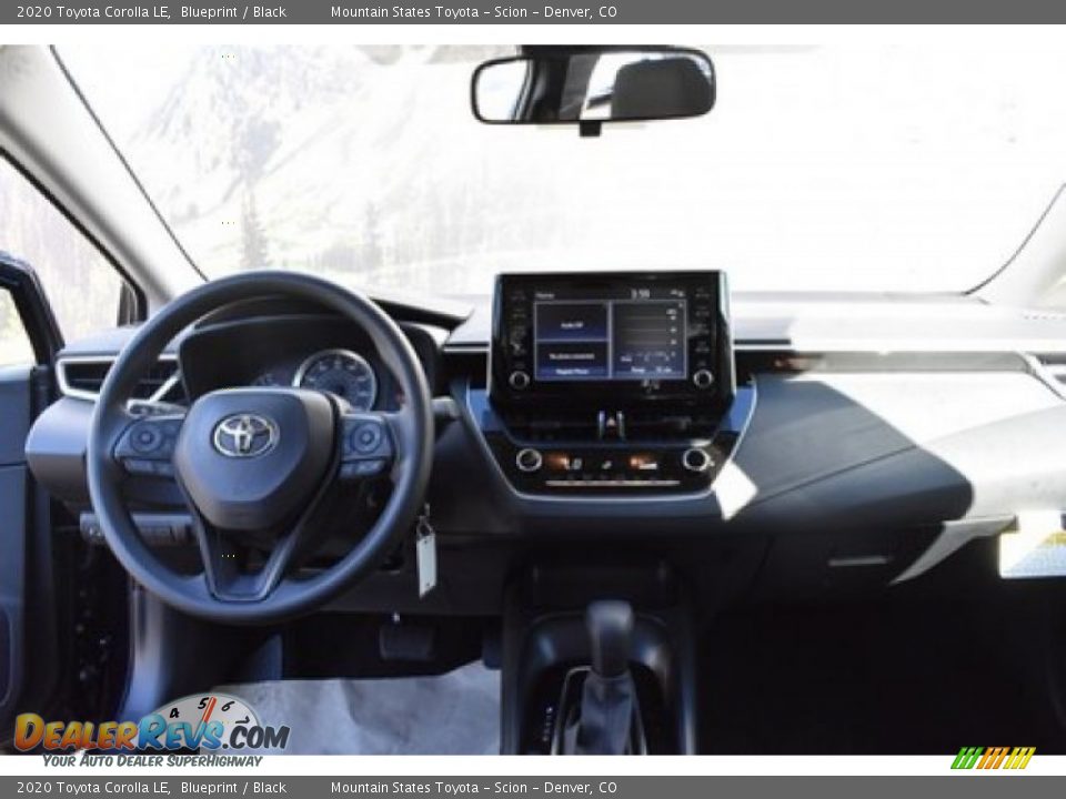 2020 Toyota Corolla LE Blueprint / Black Photo #7
