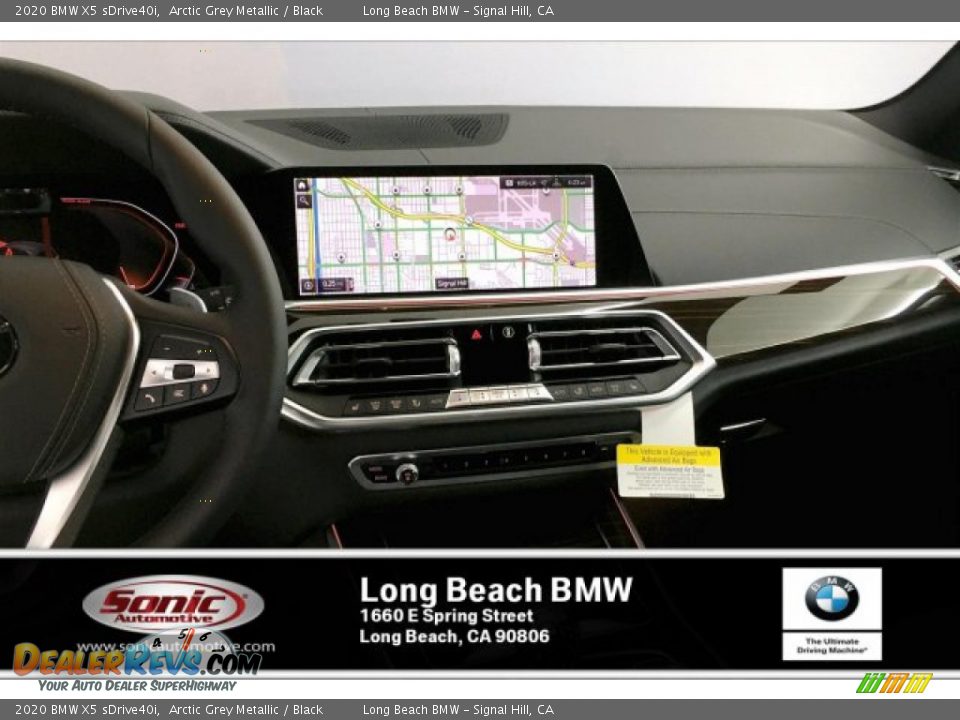 2020 BMW X5 sDrive40i Arctic Grey Metallic / Black Photo #5