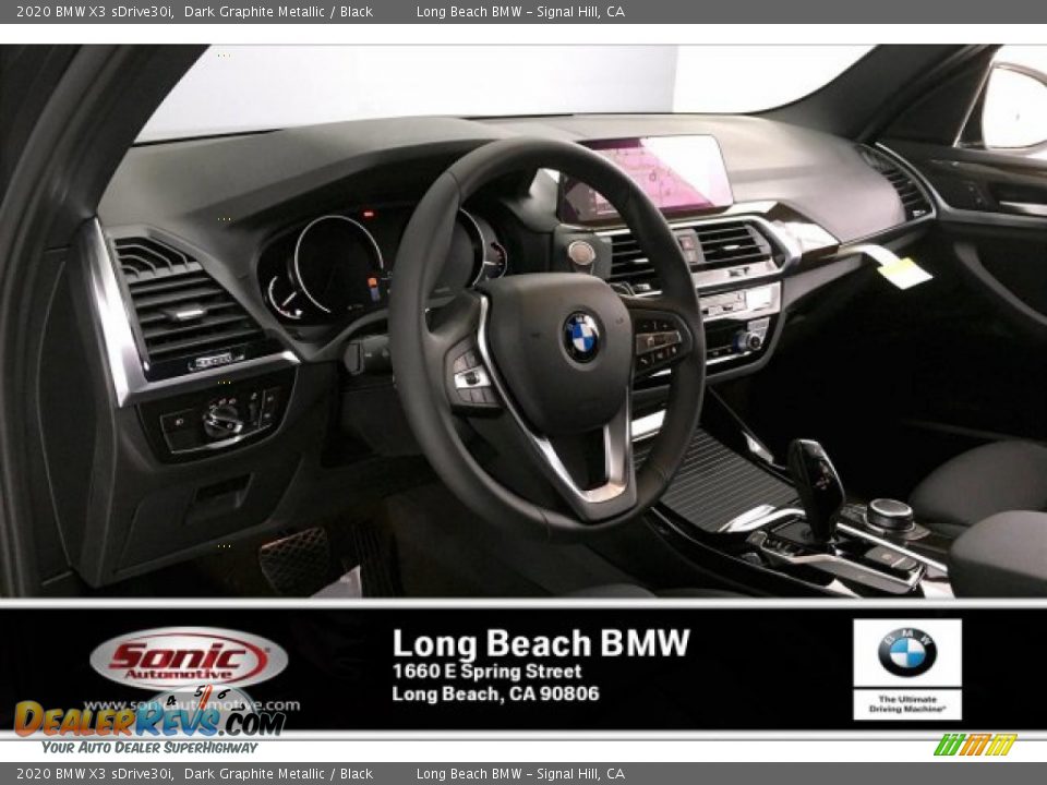 2020 BMW X3 sDrive30i Dark Graphite Metallic / Black Photo #4