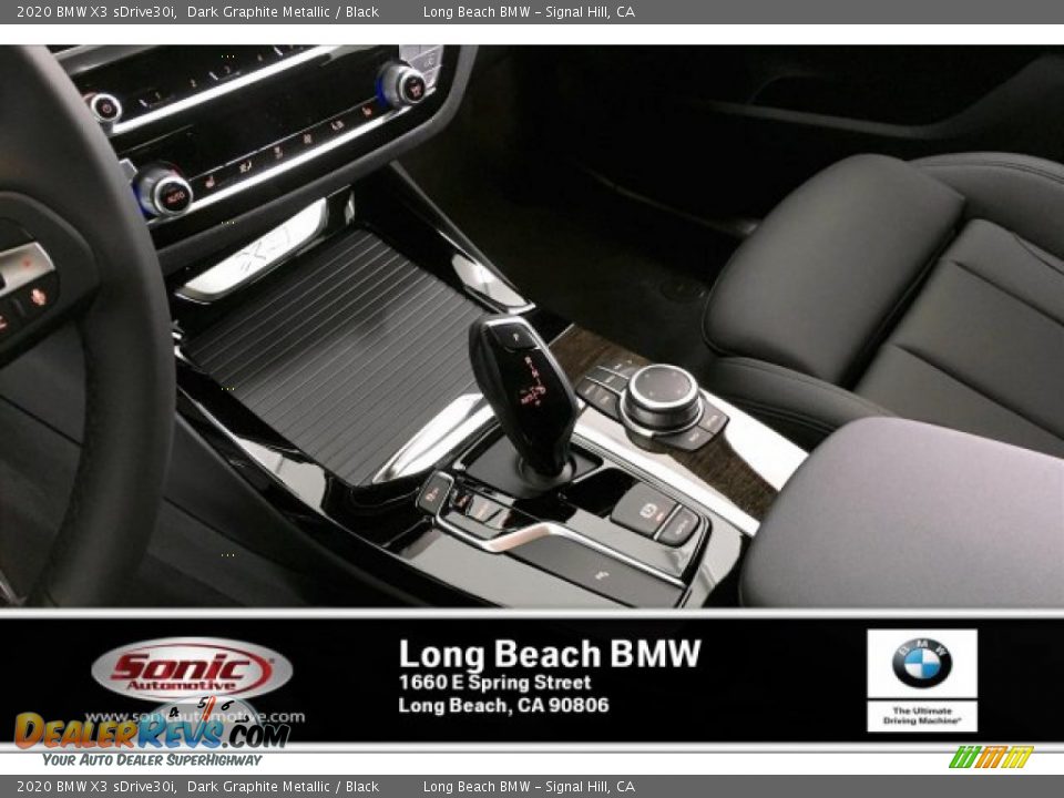 2020 BMW X3 sDrive30i Dark Graphite Metallic / Black Photo #6