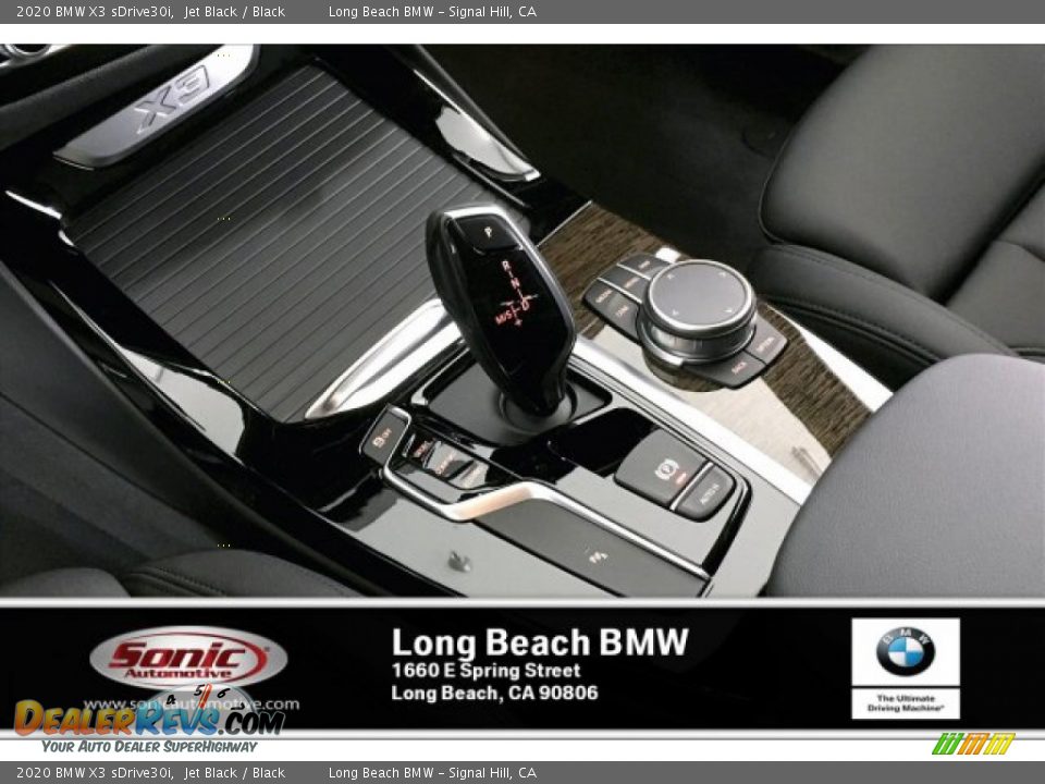 2020 BMW X3 sDrive30i Jet Black / Black Photo #6