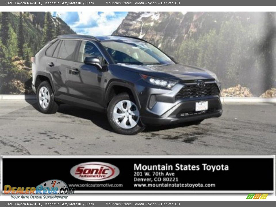 2020 Toyota RAV4 LE Magnetic Gray Metallic / Black Photo #1