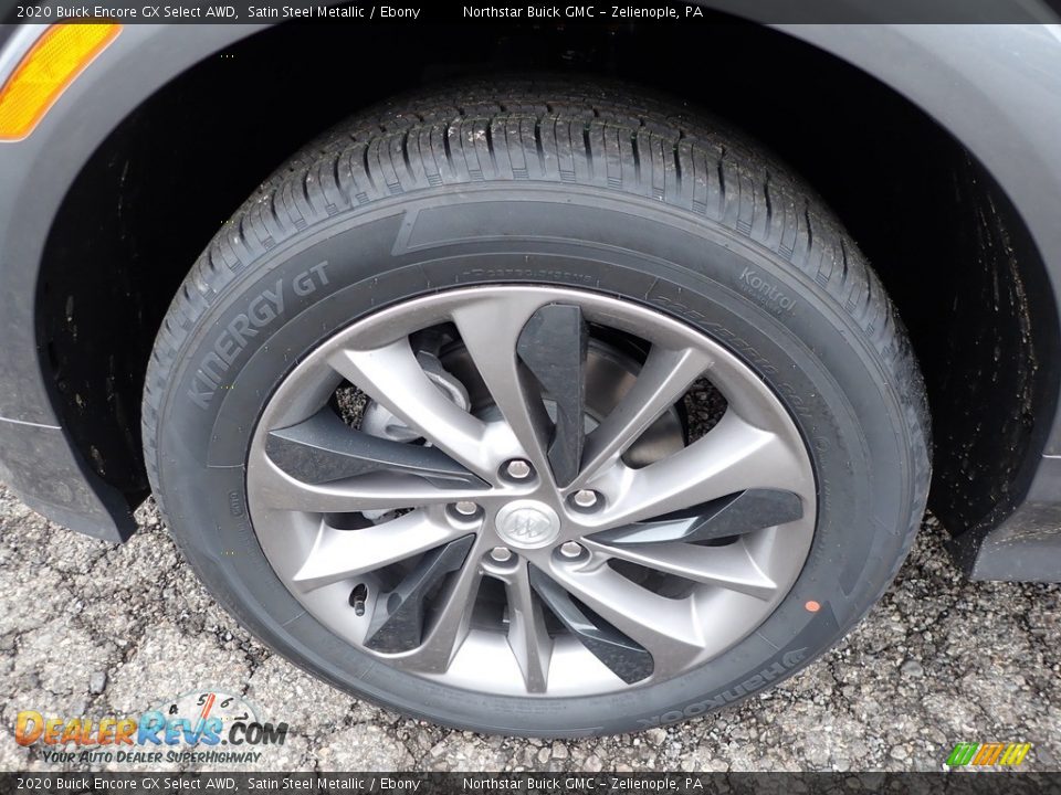 2020 Buick Encore GX Select AWD Satin Steel Metallic / Ebony Photo #11