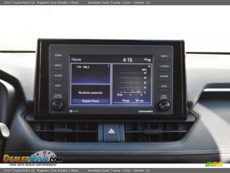 2020 Toyota RAV4 LE Magnetic Gray Metallic / Black Photo #8