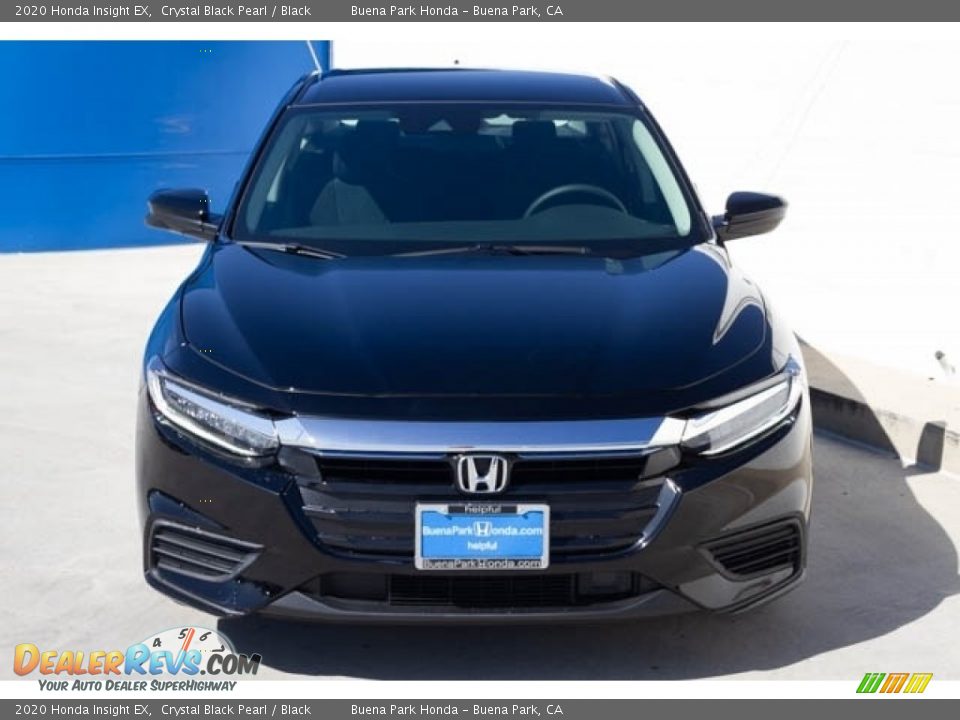 2020 Honda Insight EX Crystal Black Pearl / Black Photo #3