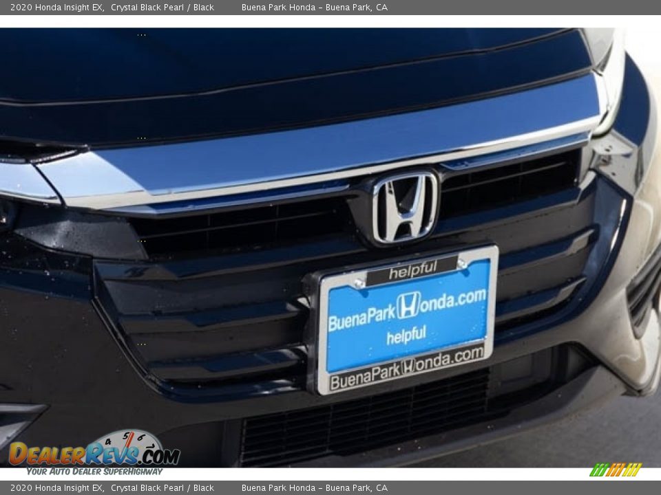 2020 Honda Insight EX Crystal Black Pearl / Black Photo #4