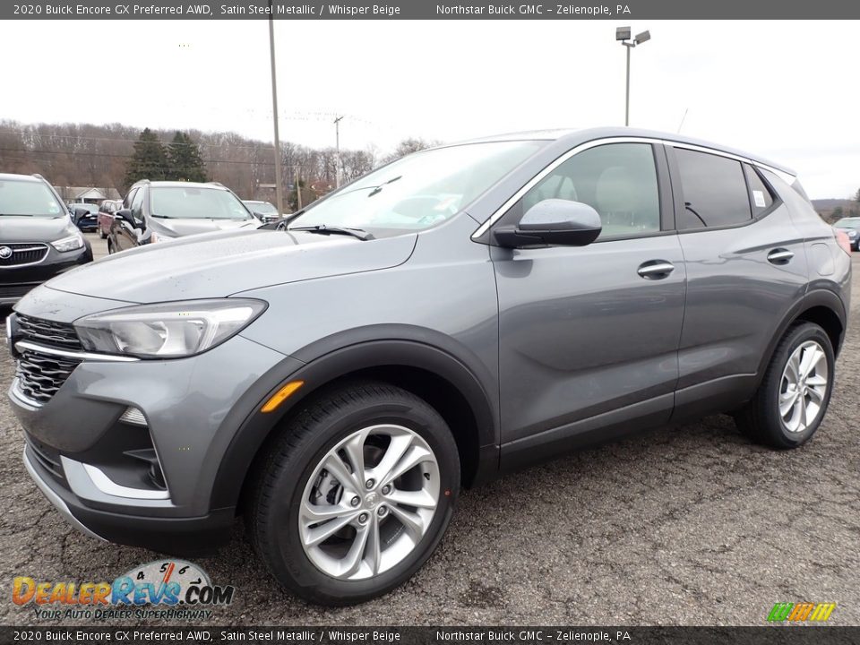 Front 3/4 View of 2020 Buick Encore GX Preferred AWD Photo #1