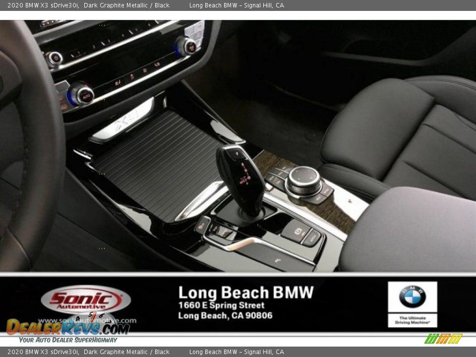 2020 BMW X3 sDrive30i Dark Graphite Metallic / Black Photo #6