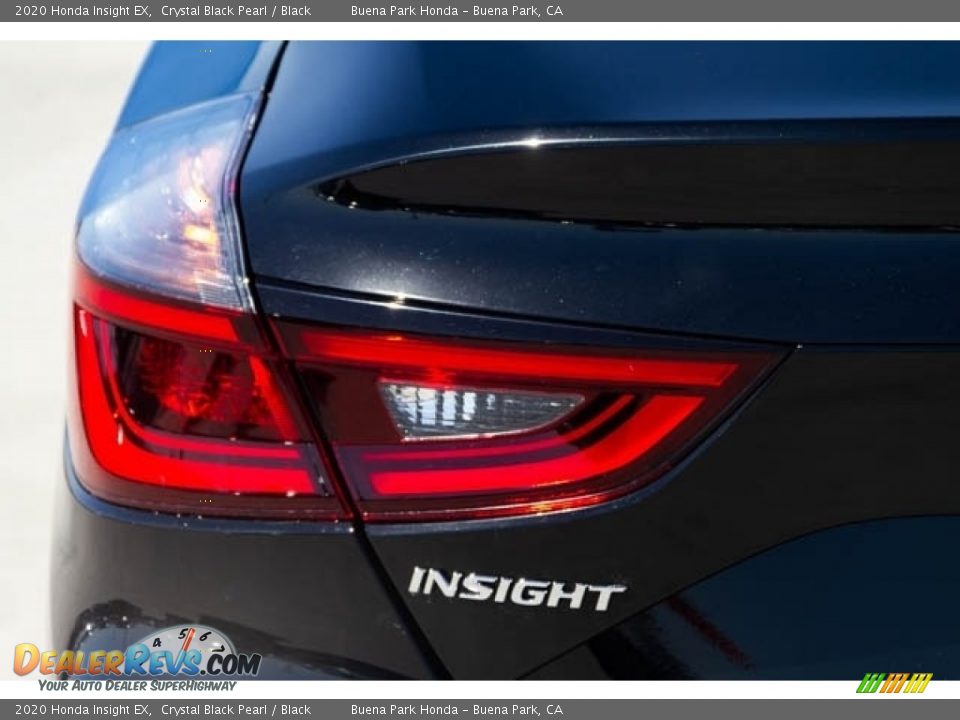 2020 Honda Insight EX Crystal Black Pearl / Black Photo #7