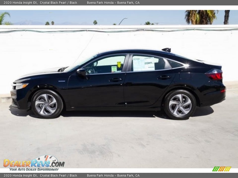 2020 Honda Insight EX Crystal Black Pearl / Black Photo #9