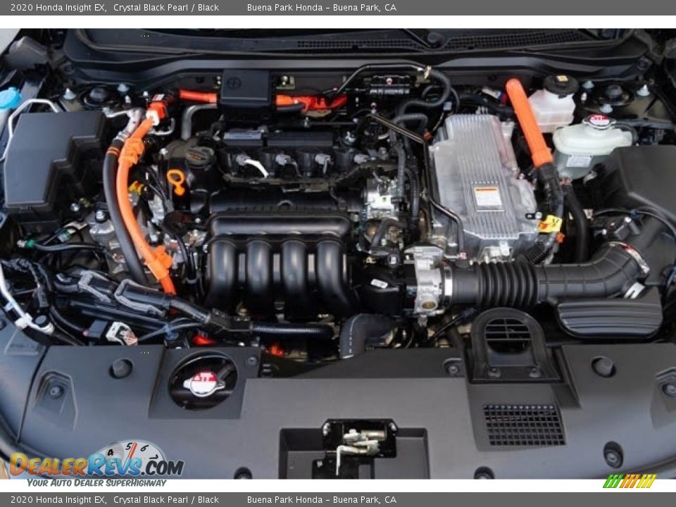 2020 Honda Insight EX Crystal Black Pearl / Black Photo #10