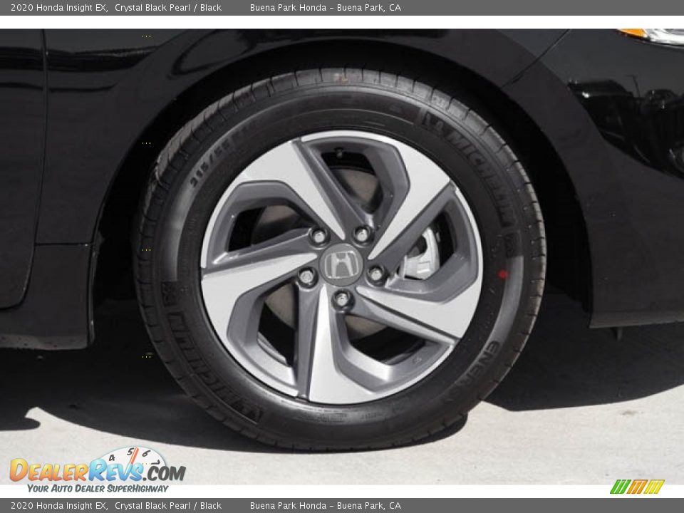 2020 Honda Insight EX Crystal Black Pearl / Black Photo #12