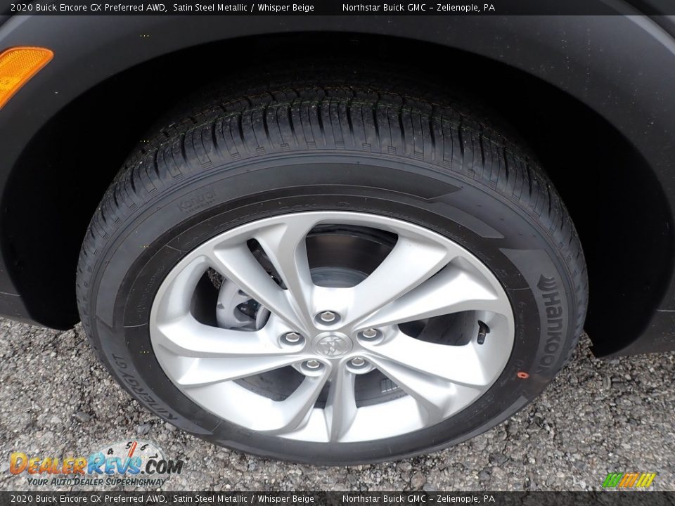 2020 Buick Encore GX Preferred AWD Satin Steel Metallic / Whisper Beige Photo #10