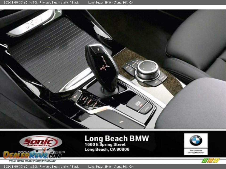 2020 BMW X3 sDrive30i Phytonic Blue Metallic / Black Photo #6