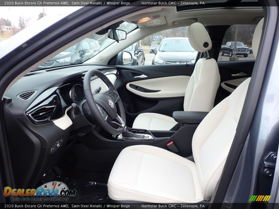 Whisper Beige Interior - 2020 Buick Encore GX Preferred AWD Photo #14