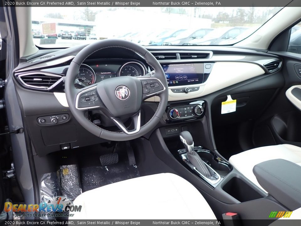Whisper Beige Interior - 2020 Buick Encore GX Preferred AWD Photo #16