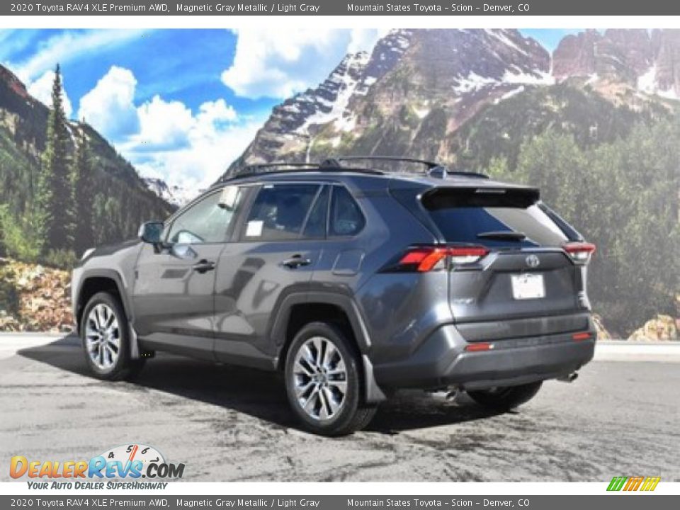 2020 Toyota RAV4 XLE Premium AWD Magnetic Gray Metallic / Light Gray Photo #3
