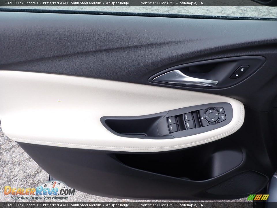 2020 Buick Encore GX Preferred AWD Satin Steel Metallic / Whisper Beige Photo #17