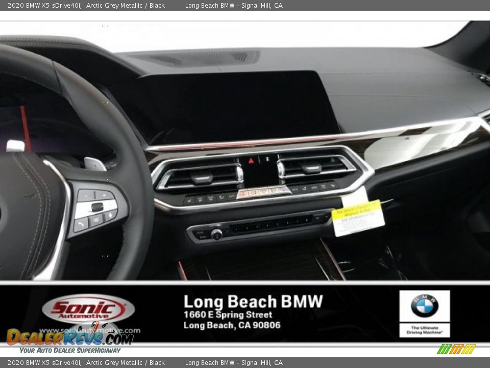 2020 BMW X5 sDrive40i Arctic Grey Metallic / Black Photo #5