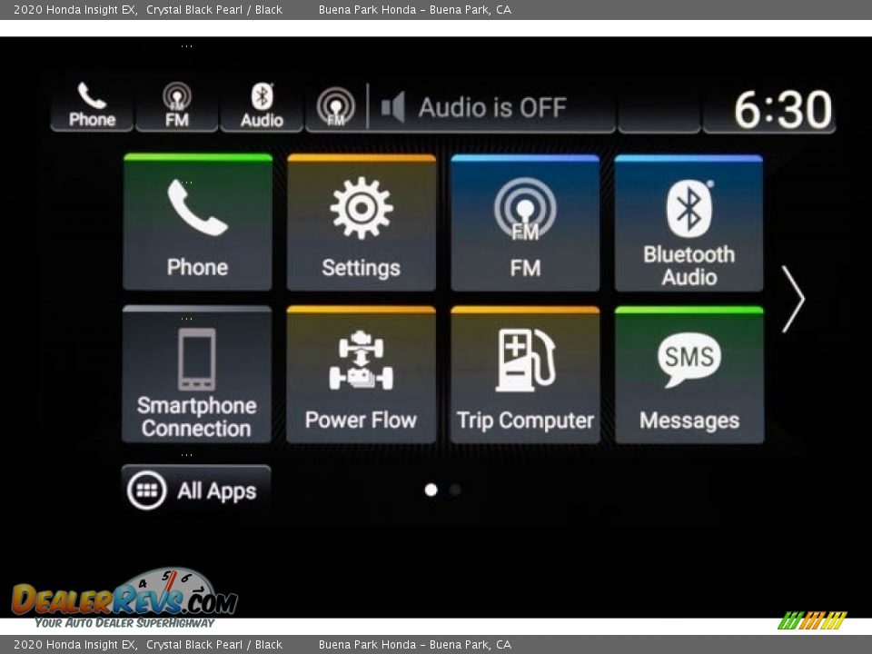 2020 Honda Insight EX Crystal Black Pearl / Black Photo #32