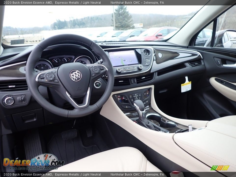 Light Neutral Interior - 2020 Buick Envision Essence AWD Photo #16