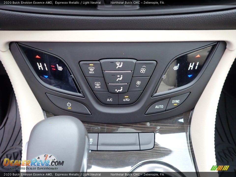 Controls of 2020 Buick Envision Essence AWD Photo #20