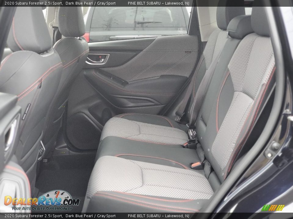 2020 Subaru Forester 2.5i Sport Dark Blue Pearl / Gray Sport Photo #4
