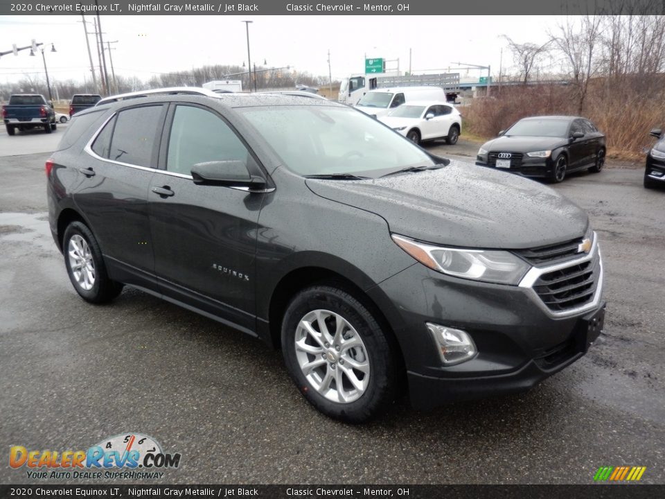 2020 Chevrolet Equinox LT Nightfall Gray Metallic / Jet Black Photo #3