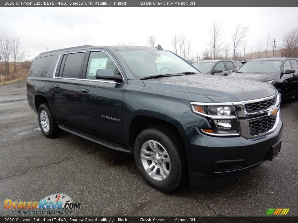 2020 Chevrolet Suburban LT 4WD Shadow Gray Metallic / Jet Black Photo #3