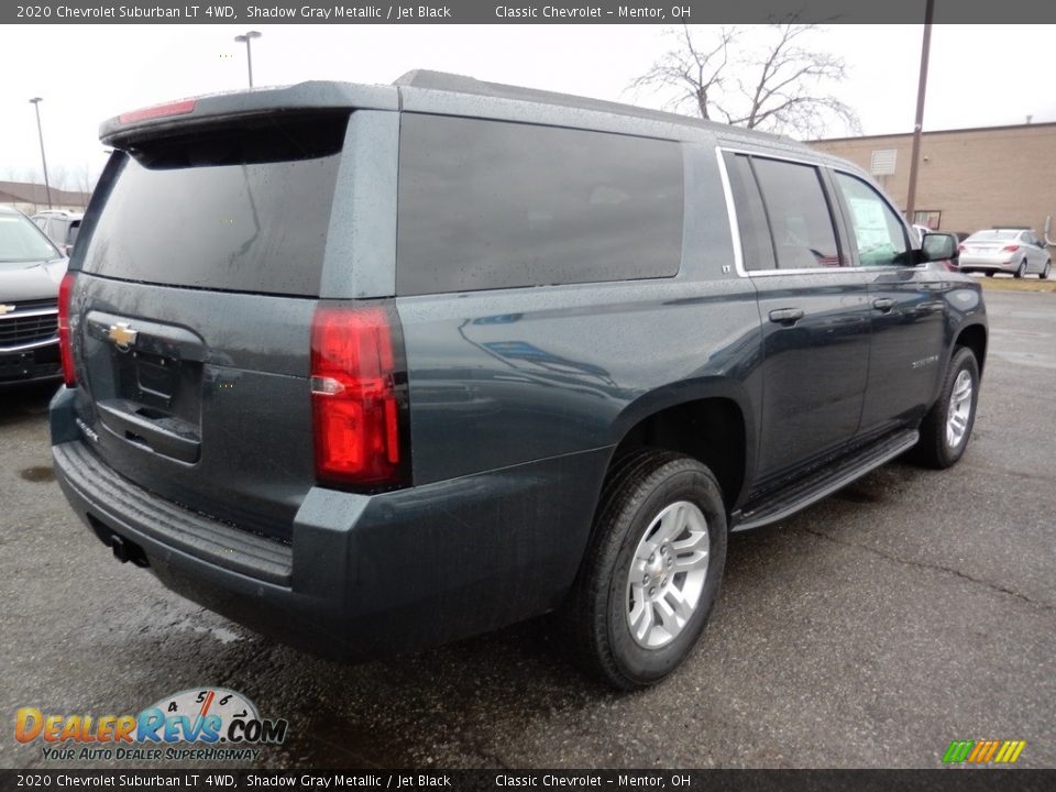 2020 Chevrolet Suburban LT 4WD Shadow Gray Metallic / Jet Black Photo #4