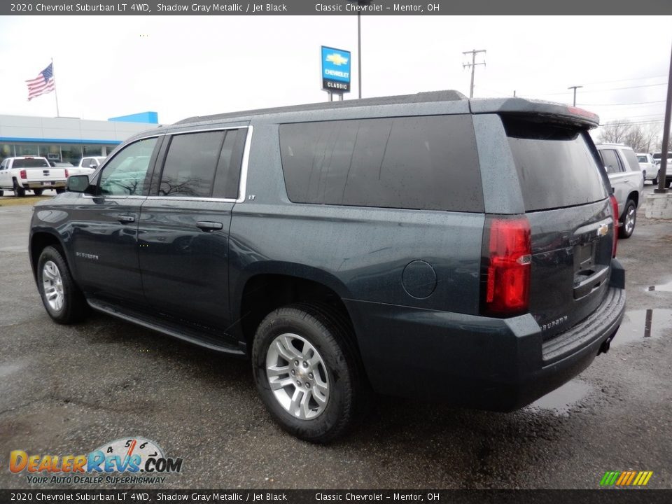 2020 Chevrolet Suburban LT 4WD Shadow Gray Metallic / Jet Black Photo #5